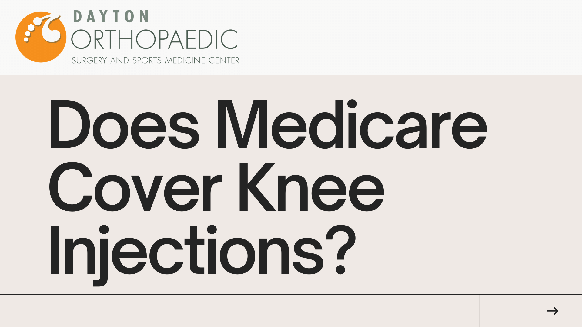 Does Medicare Cover Knee Injections