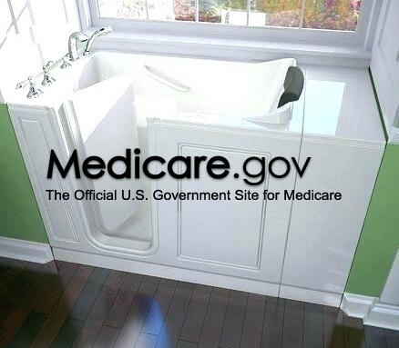 medicare walk in tub