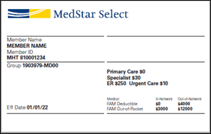 medstar select id front